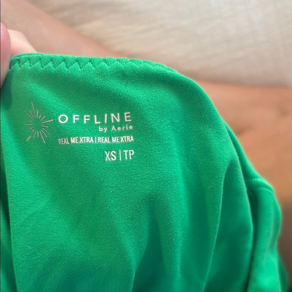aerie Bright Green Active Tee